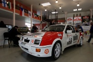 Rallye Český Krumlov: Káňa / Gál - Ford Sierra RS Cosworth